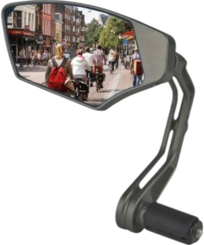 Mirage spiegel First Class dimmend glas links grijs