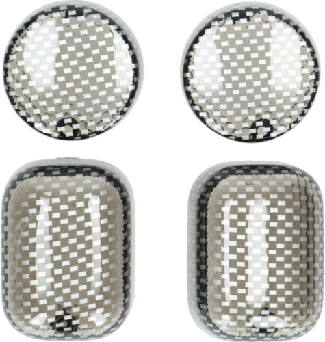knipperlichtglas set malaguti f12 carbon