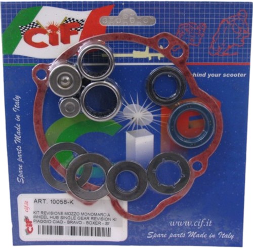 lagerset achterwiel vespa citta / si / bravo / ciao