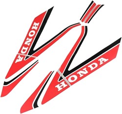 stickerset honda mb 5 kleur rood kompleet
