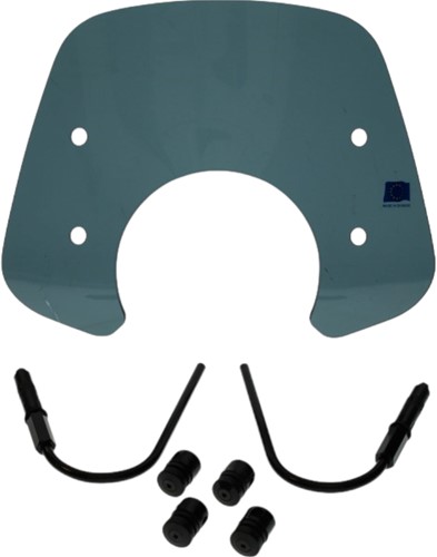 Windscherm voor Vespa GTS 250 / GTS 300 HPE - Euro 5 - Smoke