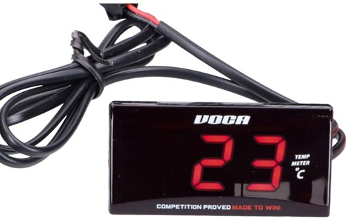 Temperatuurmeter Voca Racing Rood Universeel 0-120°C