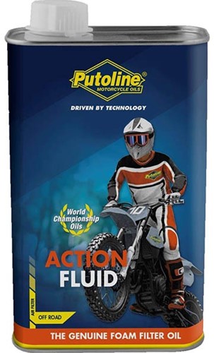 Blik Putoline Action Fluid Luchtfilter Olie 1 Liter