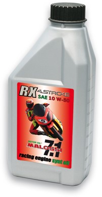 motorolie 10W50 vol synthetische 1L fles malossi 7614123