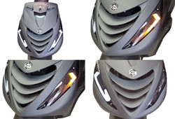 Knipperlicht Set Matrix Voor Piaggio Zip 2000 Smoke