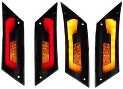 Knipperlicht Set Matrix Achter Piaggio Zip 2000 Smoke