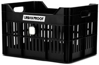 Fiets Gerecyclede fietskrat Urban Proof Click 30 liter - Zwart