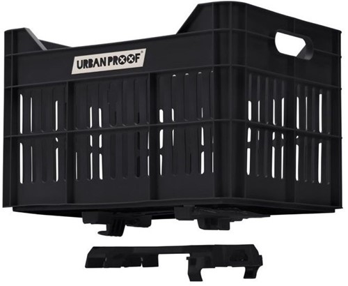 Fiets Gerecyclede fietskrat Urban Proof Click 30 liter - Zwart 1