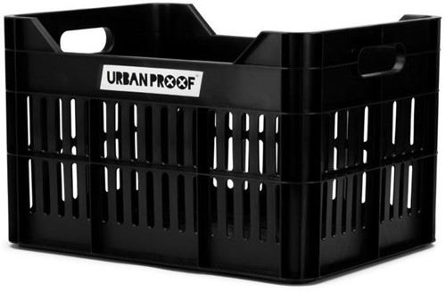 Fiets Gerecyclede fietskrat Urban Proof Click 30 liter - Zwart