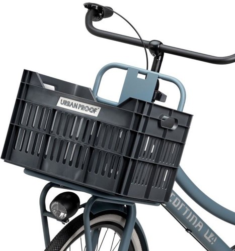 Fiets Gerecyclede fietskrat Urban Proof Click 30 liter - Asgrijs-2