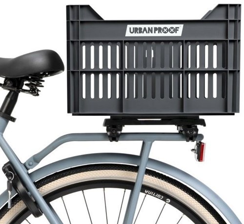 Fiets Gerecyclede fietskrat Urban Proof Click 30 liter - Asgrijs-3