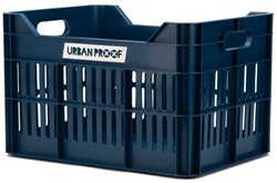 Fiets Gerecyclede fietskrat Urban Proof Click 30 liter - Donkerblauw