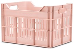 Fiets Gerecyclede fietskrat Urban Proof Click 30 liter - Pastelroze