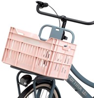Fiets Gerecyclede fietskrat Urban Proof Click 30 liter - Pastelroze-2