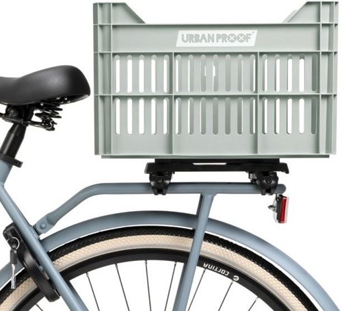 Fiets Gerecyclede fietskrat Urban Proof Click 30 liter - Mistig Mintgroen-3