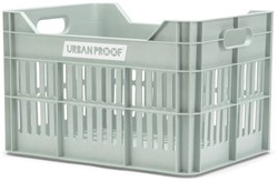 Fiets Gerecyclede fietskrat Urban Proof Click 30 liter - Mistig Mintgroen