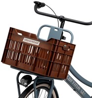 Fiets Gerecyclede fietskrat Urban Proof Click 30 liter - Donkerbruin-2