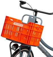 Fiets Gerecyclede fietskrat Urban Proof Click 30 liter - Oranje-2