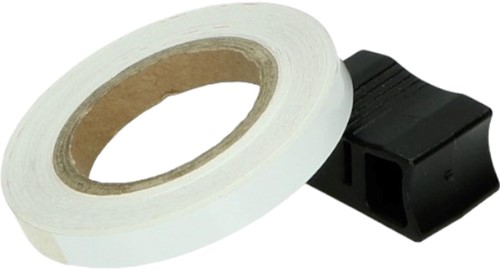 velglint Wit wielbies - inclusief montage-adapter 5mm x 6 meter