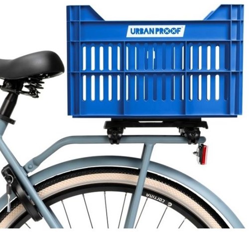 Fiets Gerecyclede fietskrat Urban Proof Click 30 liter - koningsblauw-3