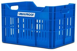 Fiets Gerecyclede fietskrat Urban Proof Click 30 liter - koningsblauw