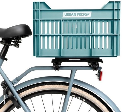 Fiets Gerecyclede fietskrat Urban Proof Click 30 liter - Lucht blauw-3