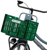 Fiets Gerecyclede fietskrat Urban Proof Click 30 liter - Retro Groen-2