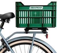 Fiets Gerecyclede fietskrat Urban Proof Click 30 liter - Retro Groen-3