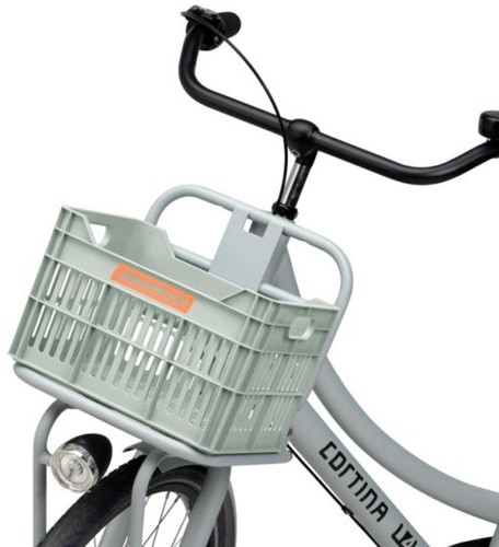 Gerecyclede Fietskrat Urban Proof Junior 15 Liter - Mistig Mint voor 24inch fiets-3
