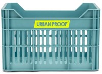 Gerecyclede Fietskrat Urban Proof Junior 15 Liter - Luchtblauw voor 24inch fiets-2