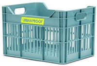 Gerecyclede Fietskrat Urban Proof Junior 15 Liter - Luchtblauw voor 24inch fiets