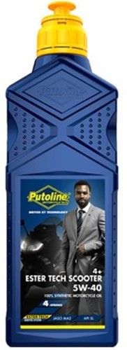 Motorolie 5w40 1 Liter Vol Synthetisch Ester Tech Scooter Putoline