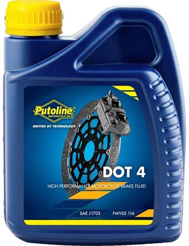 Remvloeistof Putoline High Performance DOT4 500ML 