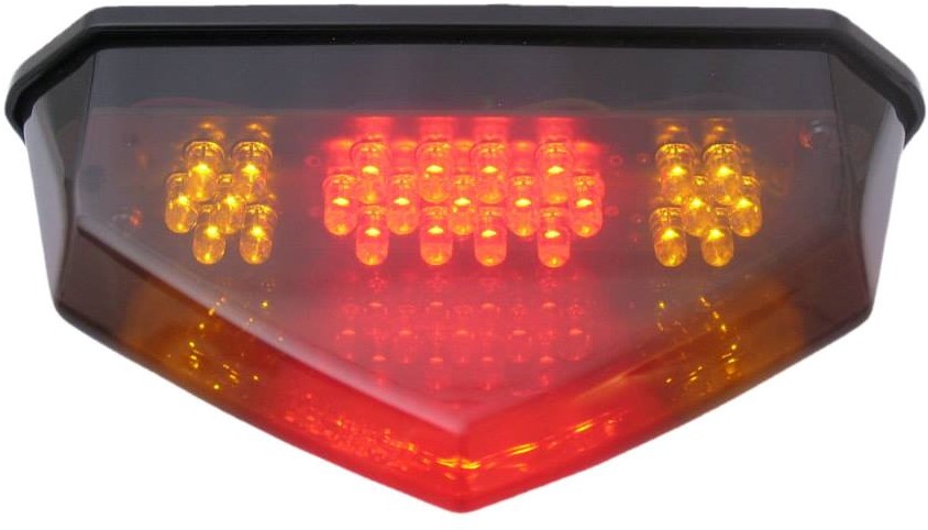 Aangenaam kennis te maken Worstelen Convergeren Achterlicht DMP voor Derbi / Aprilia / Beta / CPI / Gilera / Universeel LED  smoke met ingebouwde knipperlichten Cityparts