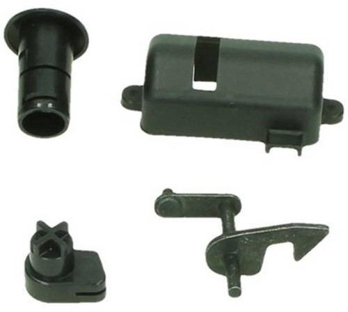 Buddyseat Vergrendeling haak Vespa Lx 50 Vespa Lxv / Vespa S 50 Origineel 497457