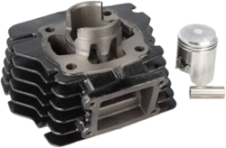 Cilinder 50cc voor Honda Mb5 / Mt5 - 6 Koelribben - 39mm
