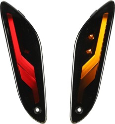 Knipperlichtset Evo-1 Led Vespa Sprint / Vespa Primavera Achterzijde Smoke