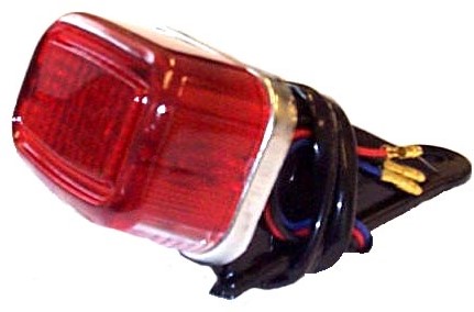 achterlicht honda mt 5 kleur zwart
