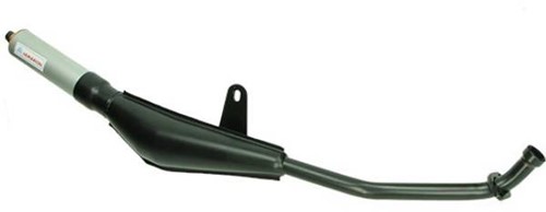 Uitlaat Honda Camino Expansie Zwart / Aluminium
