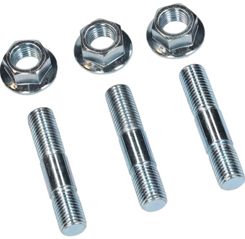 Tapeind Set + Moeren Achtertandwiel voor Honda MB / MT / MTX / MBX / NSR - M10x48mm
