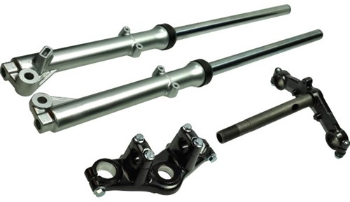 Voorvork voor Honda MT 5 / MT 8 + Stuurplaat
