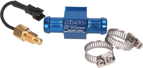 Koelslang Adaptor 14mm voor Temperatuursensor voor Koso / Voca Racing / Stage6 Meters
