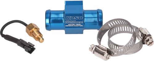Koelslang Adaptor 22mm voor Temperatuursensor voor Koso / Voca Racing / Stage6 Meters