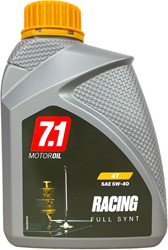 Fles Motorolie Malossi Sport 7.1 (SAE 5W40) Vol Synthetische 1000ML 7612446