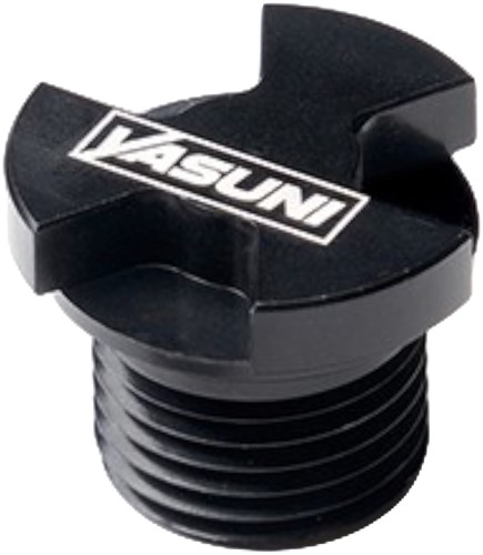 Olievuldop CNC Yasuni Zwart Aprilia RX 50 / Aprilia SX 50 / Derbi GPR 50 / Derbi Senda DRD 50 / Derbi Senda 50 X-Treme / Derbi Senda 50 SM DRD Racing / Gilera GSM 50 / Gilera SMT 50 / Gilera Zulu 50