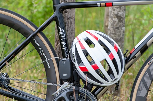 Kabelslot Cijferslot Abus voor E-step / Fiets pedelec helm / Snorfiets helm 2502/85-3