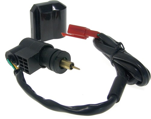 Elektrische Choke Kymco 4t / Baotian 4t / Agm 4t / Retro / Santini / Iva 4t / Btc 4t / Napoli / China Gy6 4t / Piaggio 2t / Peugeot 2t / Kymco 2t / Honda 2t Originele Kwaliteit