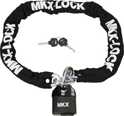Kettingslot Scooter MKX Lengte 120cm 10mm Dikke Schakel U-lock