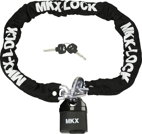 Kettingslot Scooter MKX Lengte 120cm 10mm Dikke Schakel U-lock
