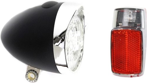 Fiets FALKX Sun Set II Led verlichting set Batterij